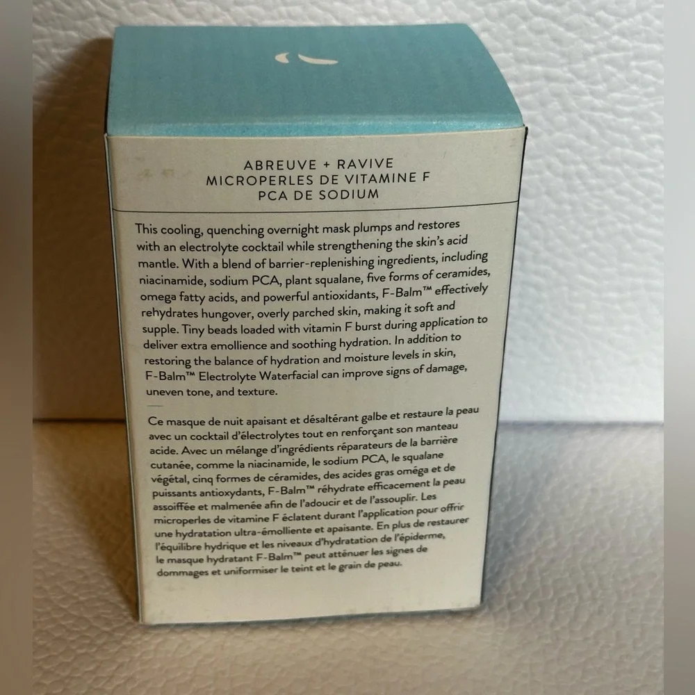 🆕 DRUNK ELEPHANT F-Balm™ Electrolyte Waterfacial Mask 50 mL NIB